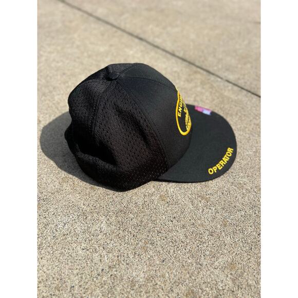 Vtg Engineers Local 139 Operator Union Hat Unisex One Size Black Mesh Snapback - Picture 2 of 6